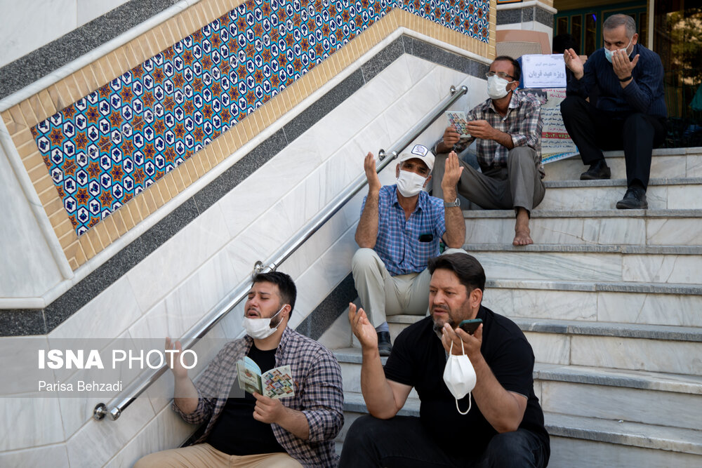 مراسم دعای عرفه - مسجد حاج آقا صابر اراک