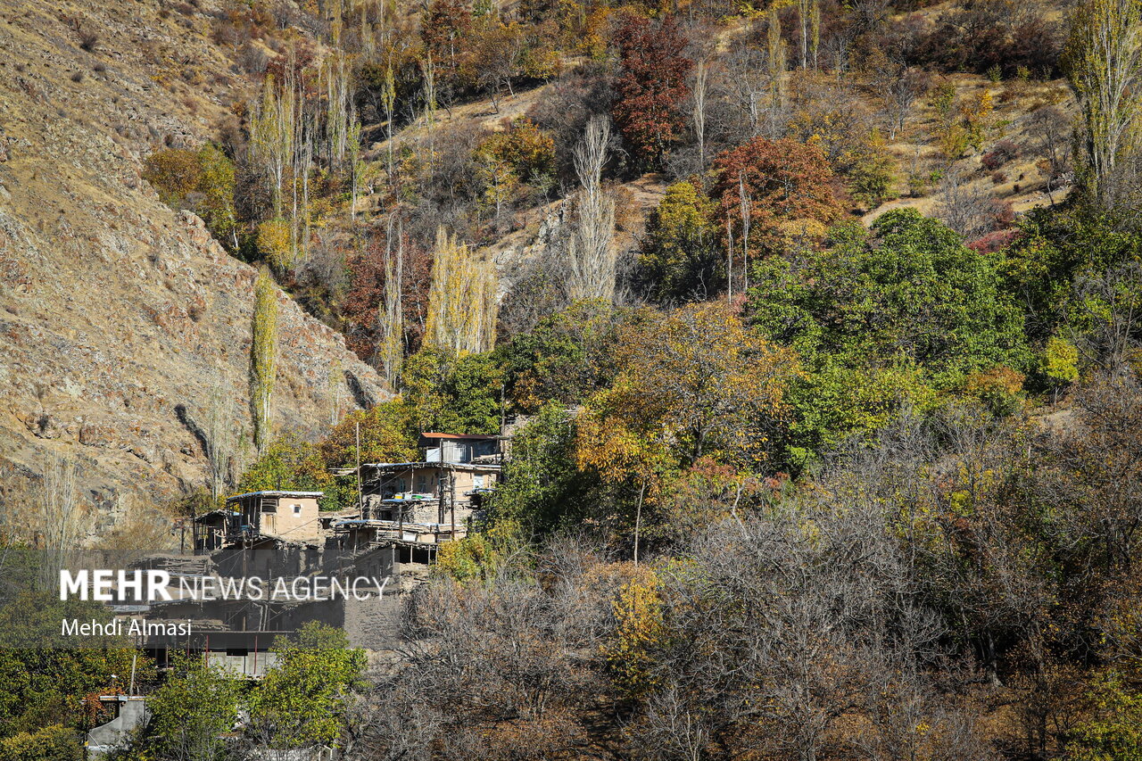 روستای شیلاندره در استان زنجان