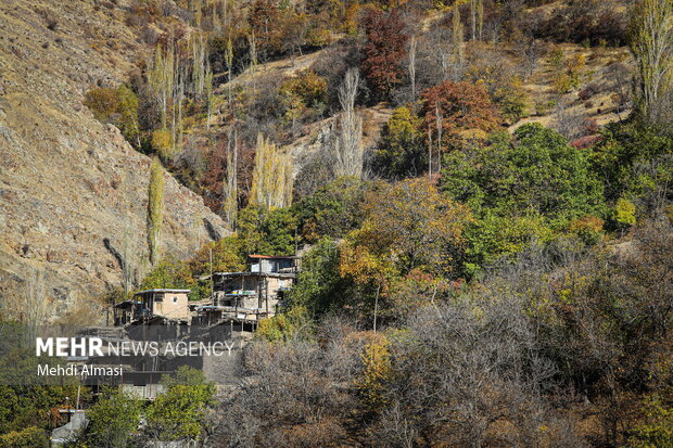 روستای شیلاندره در استان زنجان