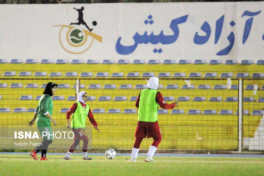 اردوی تدارکاتی تیم ملی فوتبال بانوان در کیش