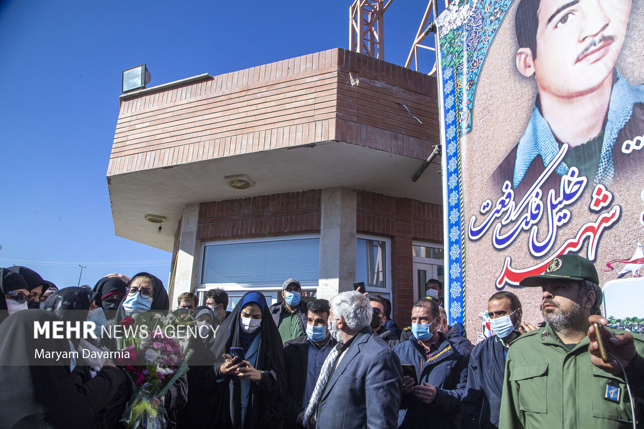 استقبال از خانواده شهید «خلیل ملک رفعت» در بجنورد