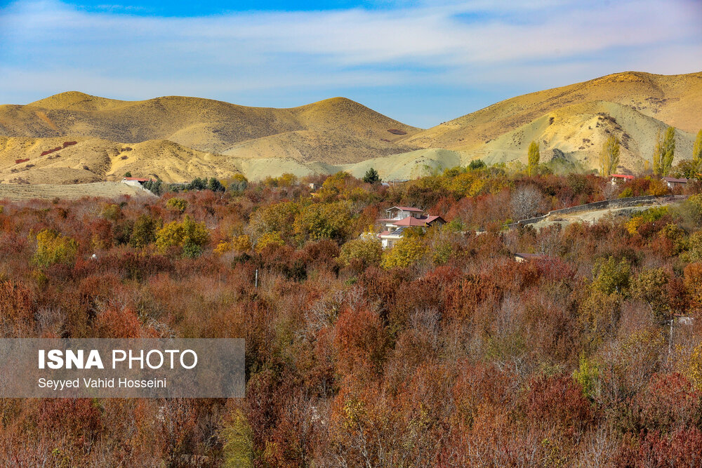 ایران زیباست؛ پاییز روستای «افجه»