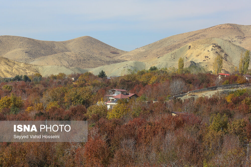 ایران زیباست؛ پاییز روستای «افجه»