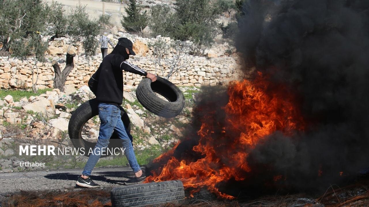 ده‌ها فلسطینی توسط صهیونیست‌ها در کرانه باختری زخمی شدند