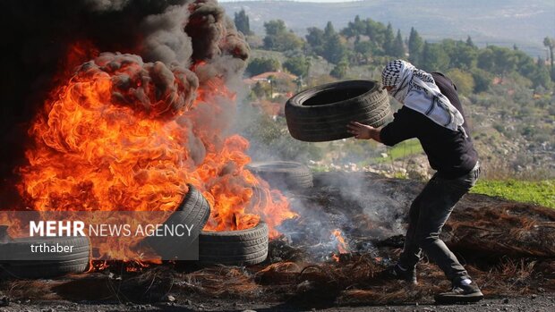 ده‌ها فلسطینی توسط صهیونیست‌ها در کرانه باختری زخمی شدند