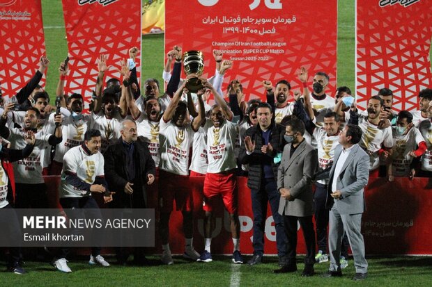 سوپر جام فوتبال ایران بازی پرسپولیس و فولاد خوزستان