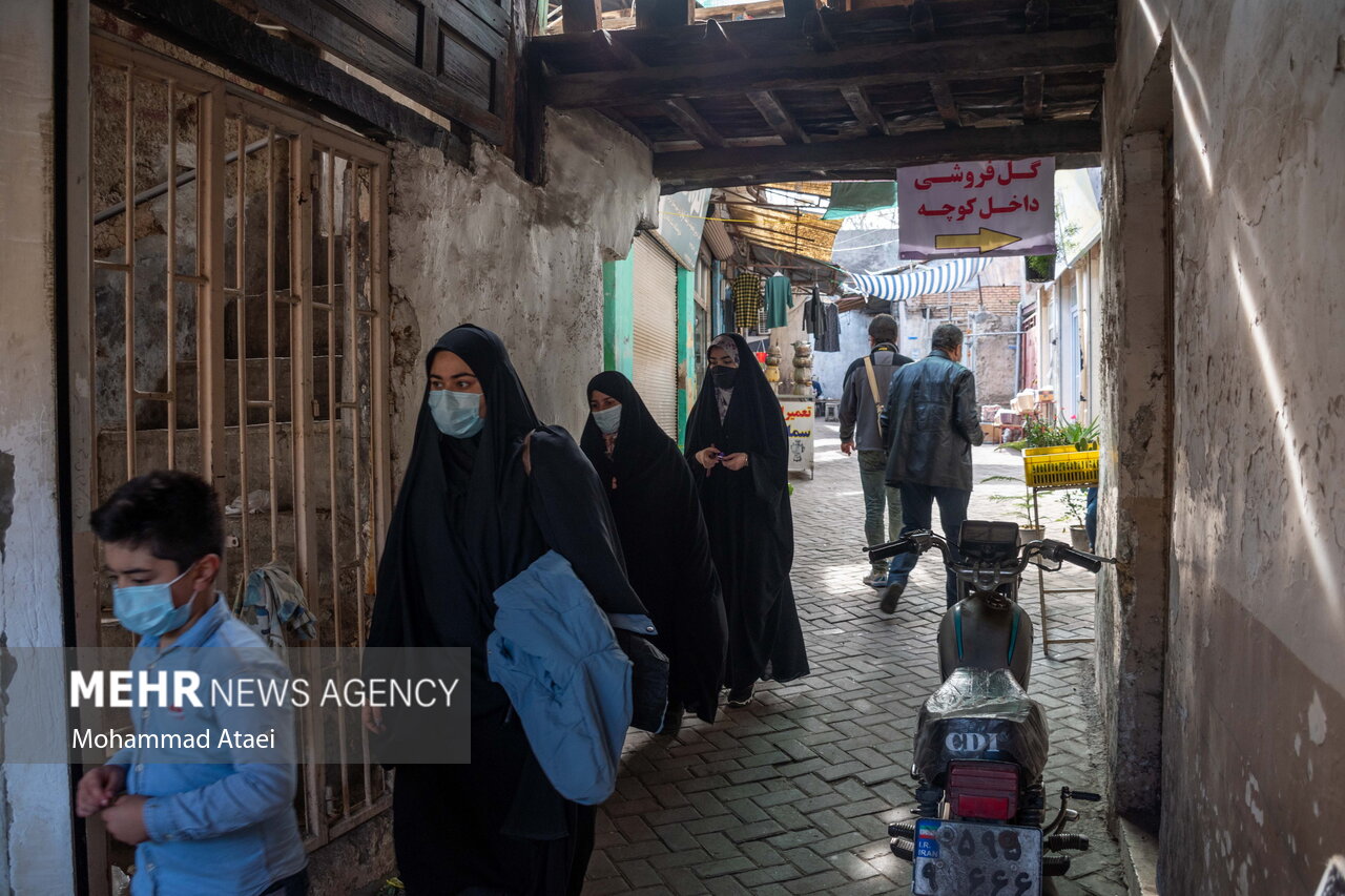 جولان اُمیکرون در بازار گرگان