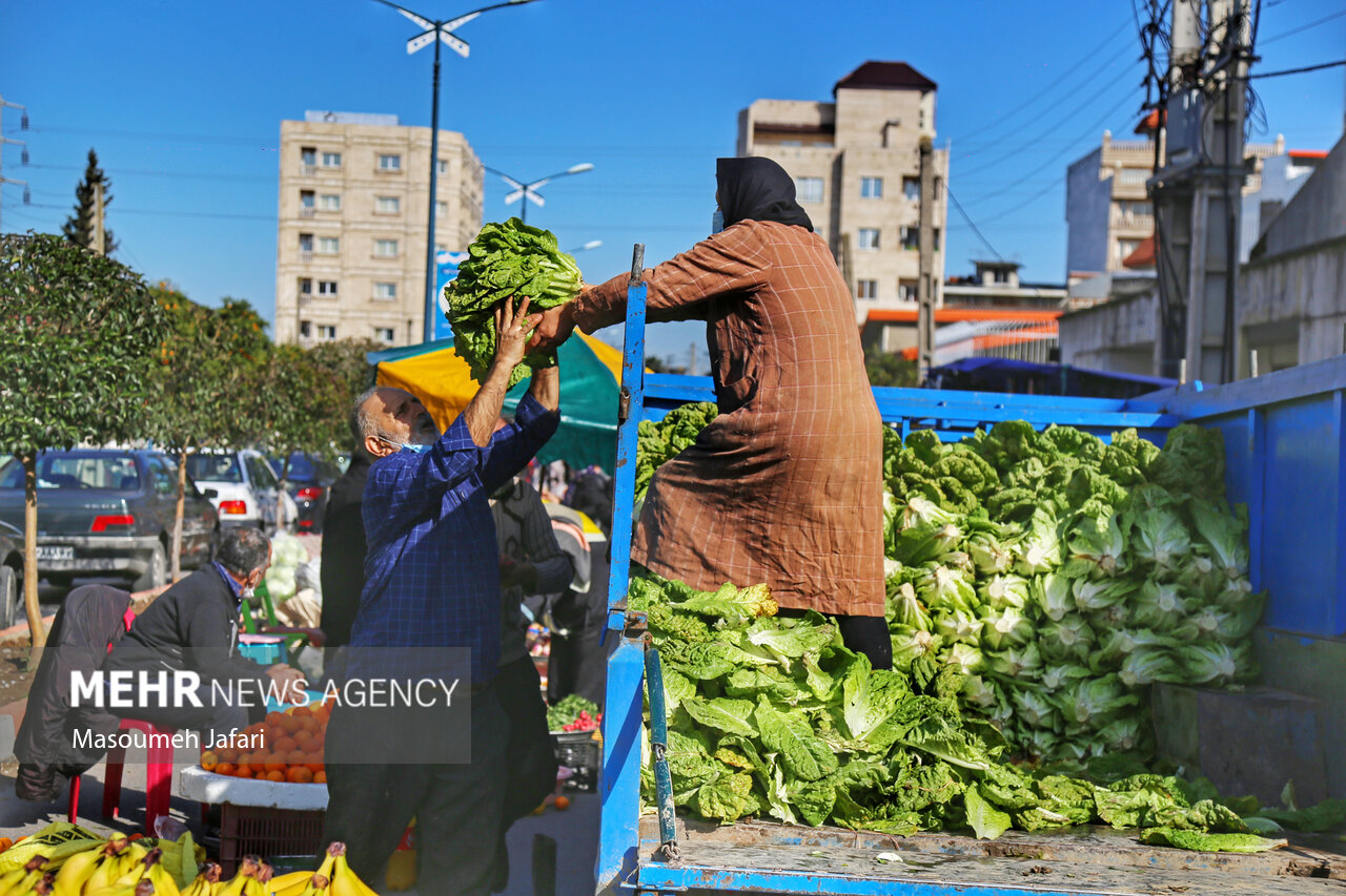 پنج شنبه بازار محلی ساری