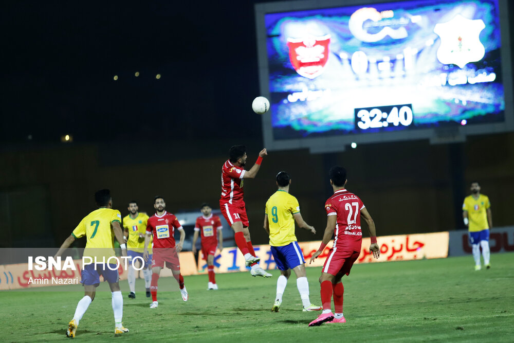 هفته بیست و یکم لیگ برتر فوتبال؛ صنعت نفت آبادان-پرسپولیس