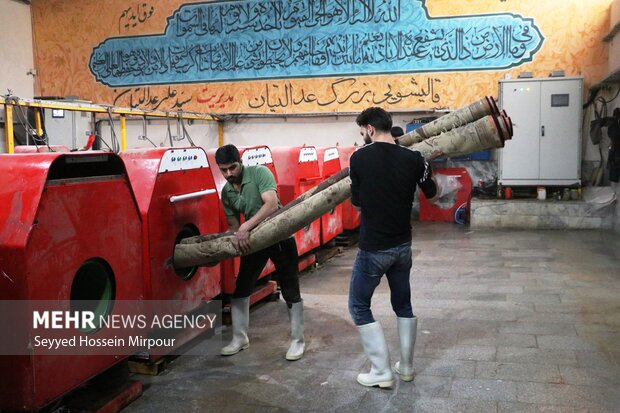 عید نوروز و سنت قالیشویی