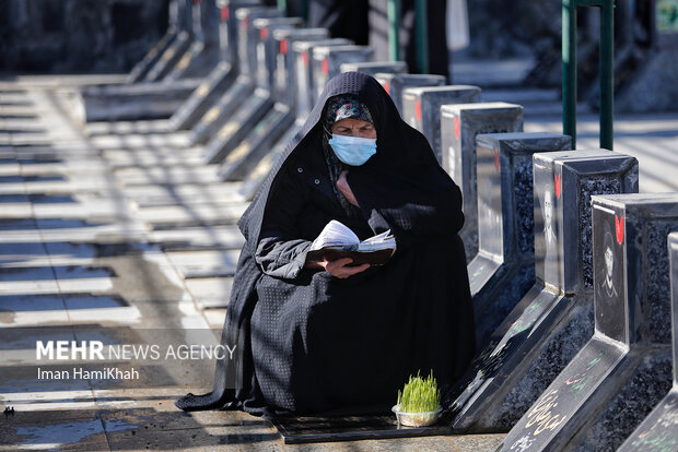 آیین پنجشنبه آخر سال مزار شهدا