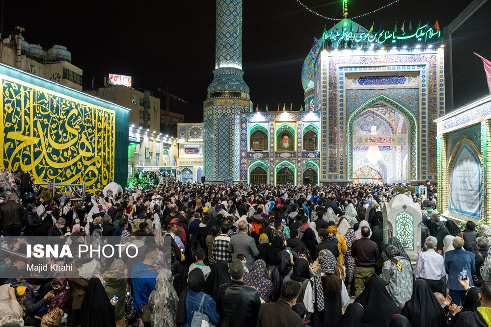 لحظه تحویل سال ۱۴۰۱- امامزاده صالح تجریش