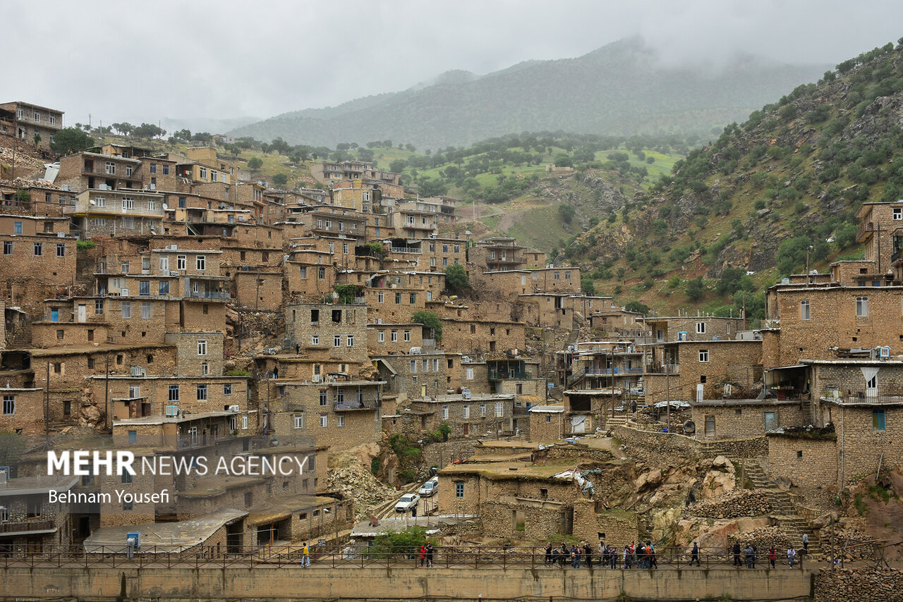 روستای پالنگان کردستان، نگینی بر قلب کوه های ژاورود