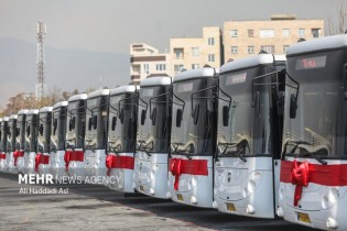 ورود اتوبوس خارجی مُسکنی برای تهران است