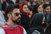 تصاویر / تماشای اولین بازی ایران در جام جهانی قطر در باغ کتاب