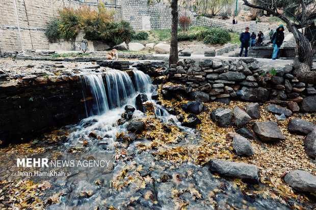 طبیعت پاییزی گنجنامه همدان