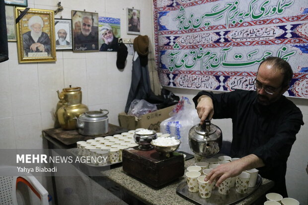 مراسم عزاداری دهه اول فاطمیه در کرمانشاه