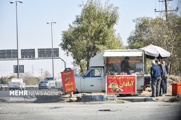 کسب روزی حلال در جاده ها