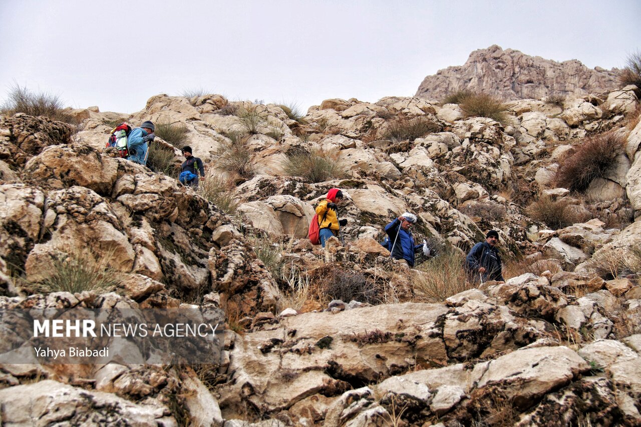 کوهنوردی در پارک کوهستان کرمانشاه