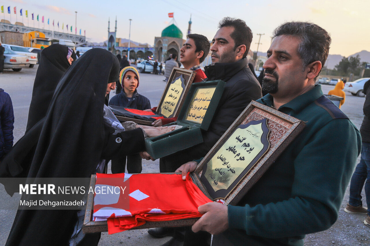 پیاده پیمایی در شب میلاد حضرت ابوالفضل العباس(ع)