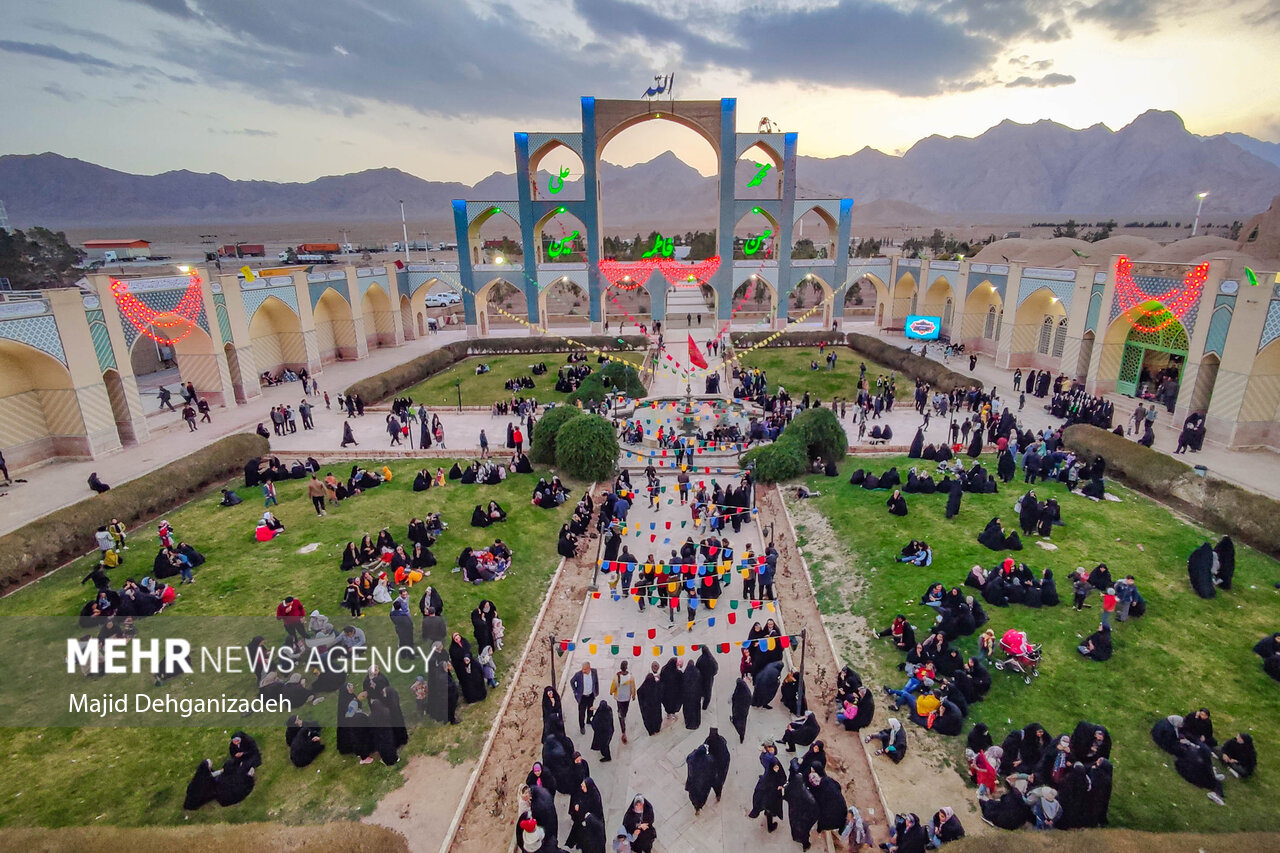 پیاده پیمایی در شب میلاد حضرت ابوالفضل العباس(ع)