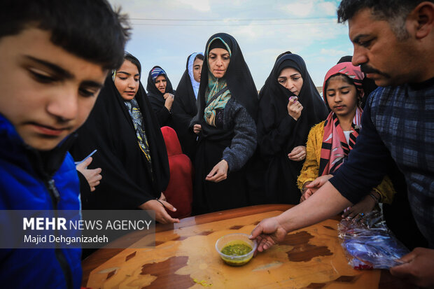 پیاده پیمایی در شب میلاد حضرت ابوالفضل العباس(ع)