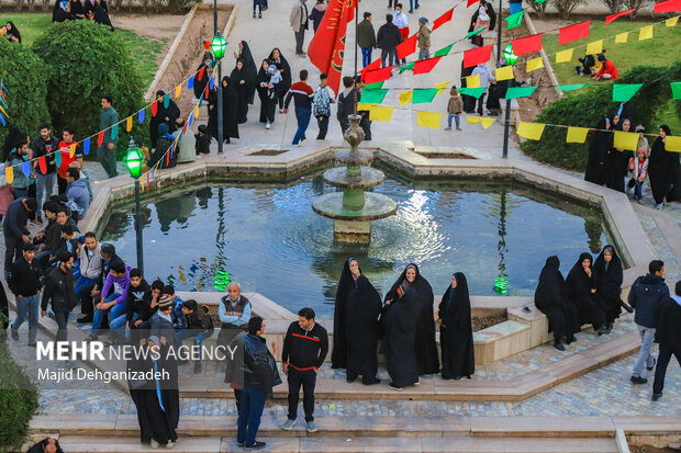 پیاده پیمایی در شب میلاد حضرت ابوالفضل العباس(ع)