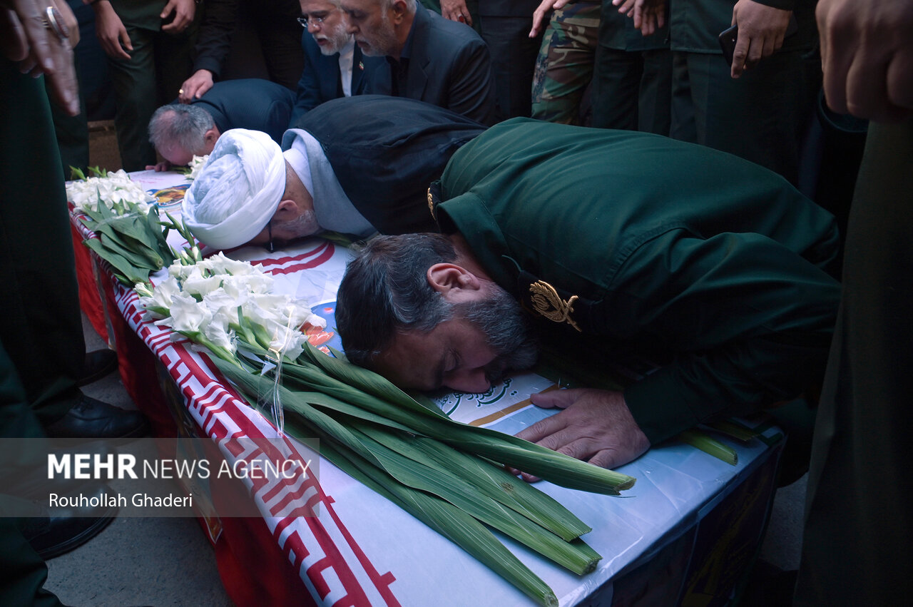 تشییع باشکوه شهید «مقداد مهقانی» در گرگان