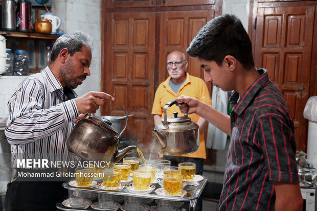 افطاری ساده در بوشهر