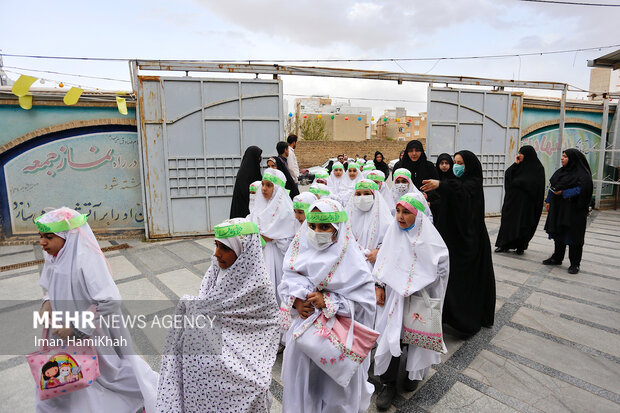 آیین جشن تکلیف فرشته ها در همدان