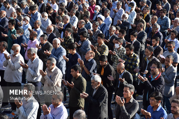 نماز عید فطر در کرمان