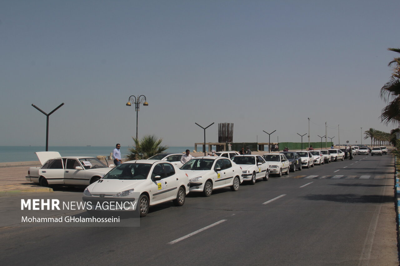 روز خلیج فارس رالی خانوادگی بازنشستگان در بوشهر