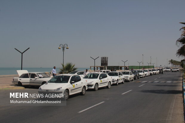 روز خلیج فارس رالی خانوادگی بازنشستگان در بوشهر