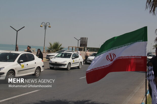 روز خلیج فارس رالی خانوادگی بازنشستگان در بوشهر