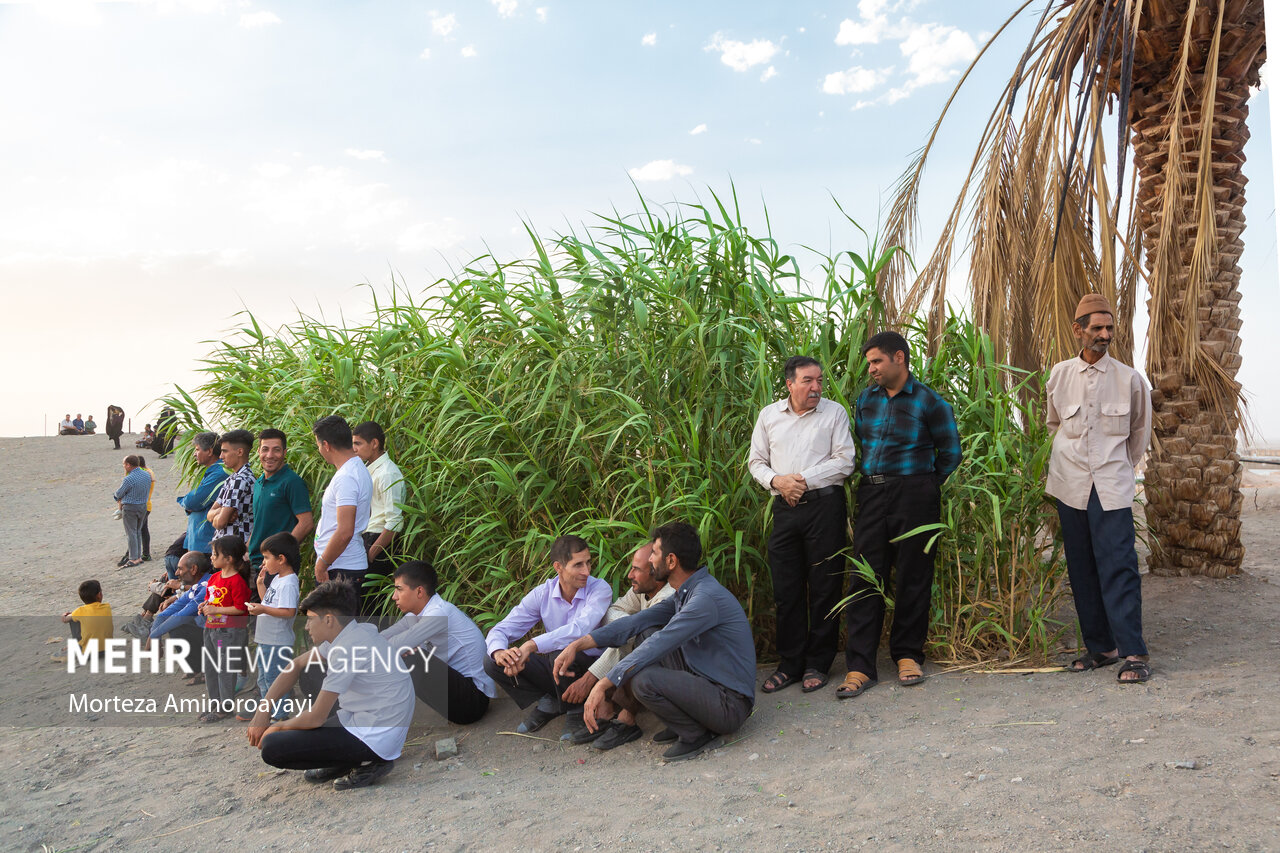 مراسم نمادین ورود امام رضا (ع) به روستای فدیشه