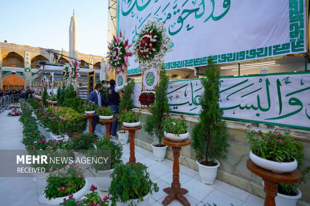 حرم امام علی علیه‌الاسلام در نجف اشرف در آستانه جشن عید غدیر آماده میزبانی از زائران امیرالمونین (ع) شد