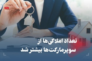 تعداد املاکی ها از سوپرمارکت ها بیشتر شد