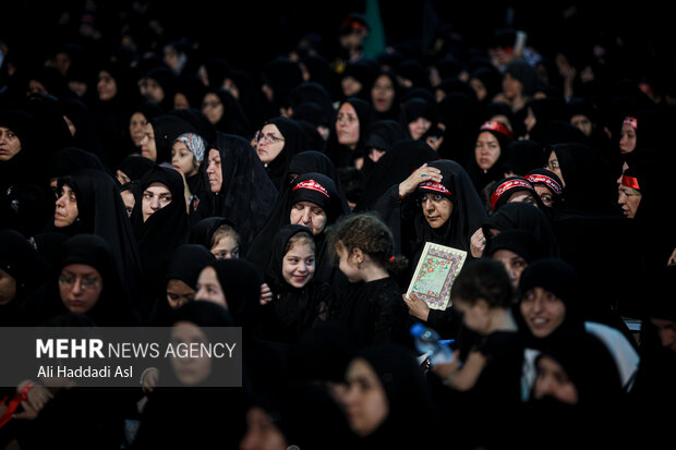 اجتماع بزرگ زنان عاشورایی صبح روز یکشنبه ۸ مرداد ماه ۱۴۰۲ در حرم عبدالعظیم الحسنی (ع) برگزار شد