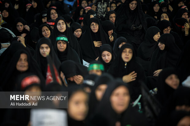 اجتماع بزرگ زنان عاشورایی صبح روز یکشنبه ۸ مرداد ماه ۱۴۰۲ در حرم عبدالعظیم الحسنی (ع) برگزار شد