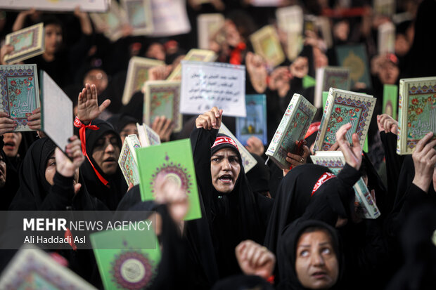 اجتماع بزرگ زنان عاشورایی صبح روز یکشنبه ۸ مرداد ماه ۱۴۰۲ در حرم عبدالعظیم الحسنی (ع) برگزار شد