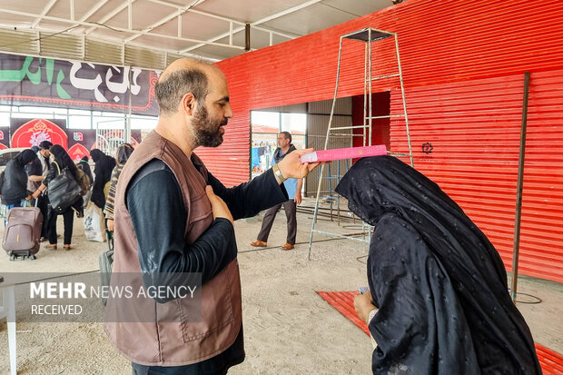 ورود زائران پاکستانی از مرز ریمدان - سیستان و بلوچستان