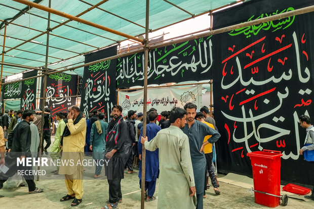 ورود زائران پاکستانی از مرز ریمدان - سیستان و بلوچستان