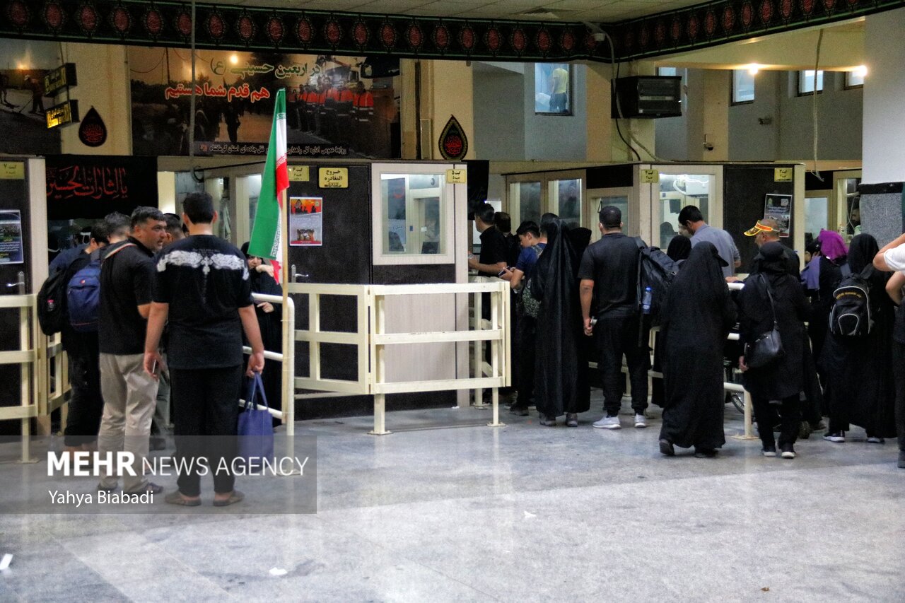 مرز خسروی قدمگاه زائران اربعین حسینی