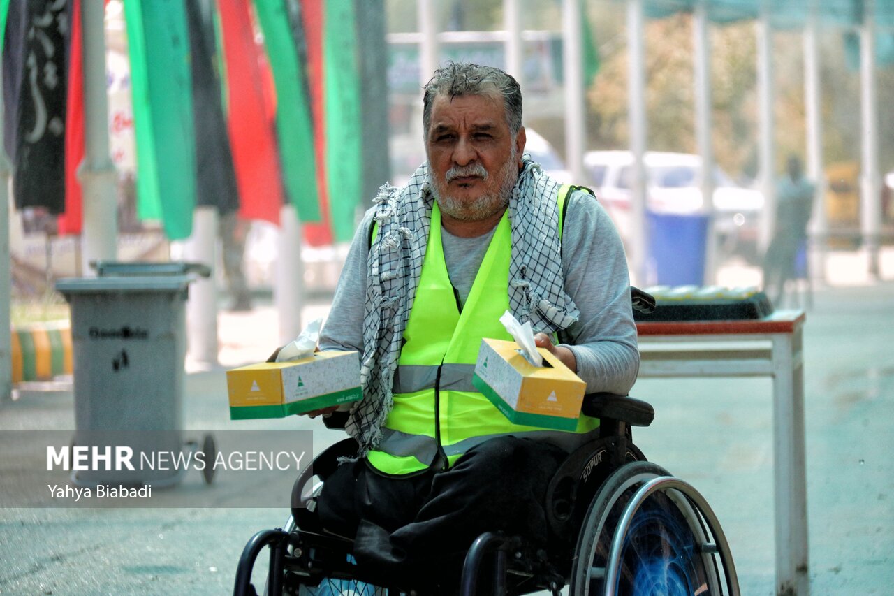 مرز خسروی قدمگاه زائران اربعین حسینی