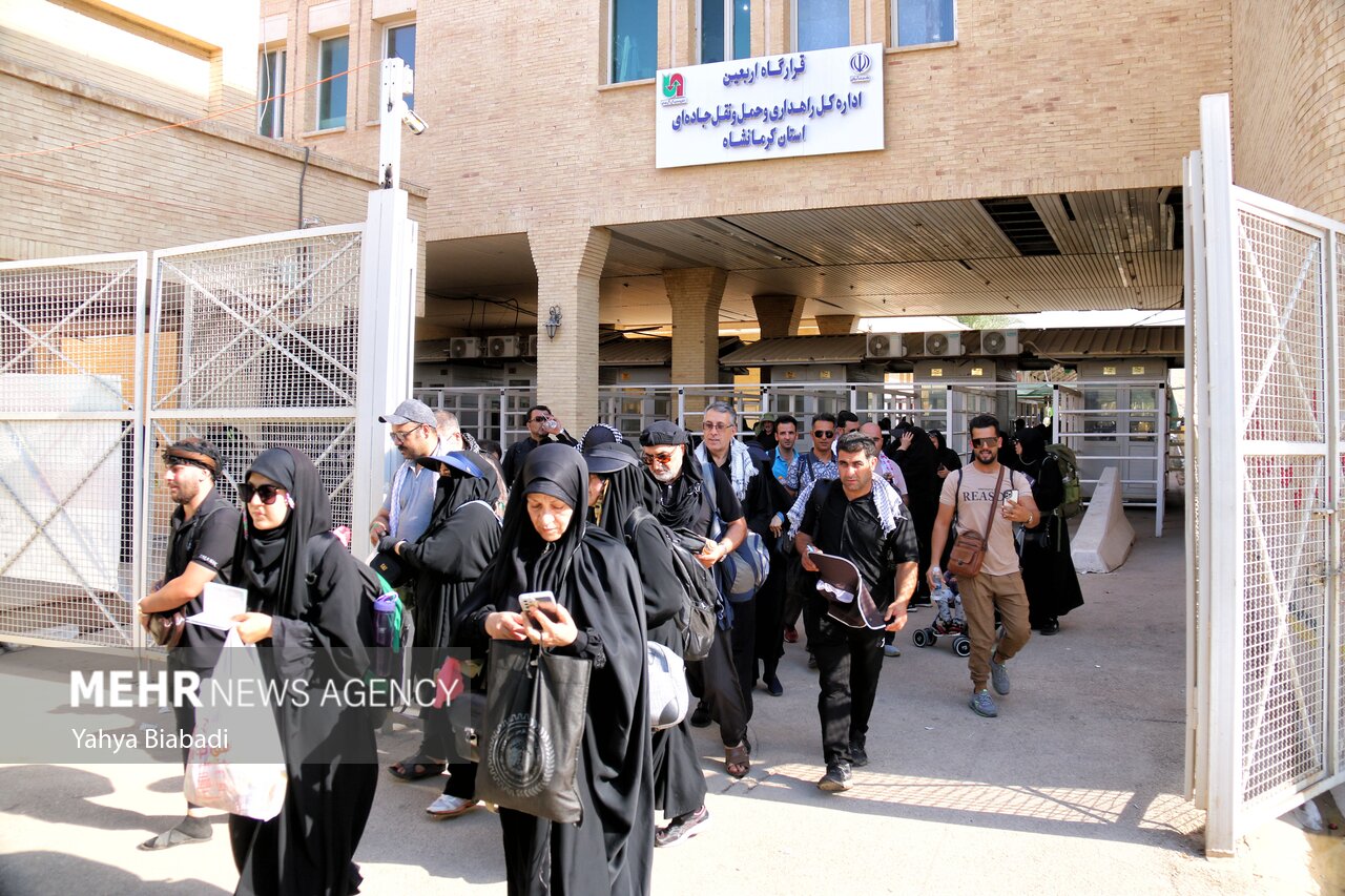 مرز خسروی قدمگاه زائران اربعین حسینی