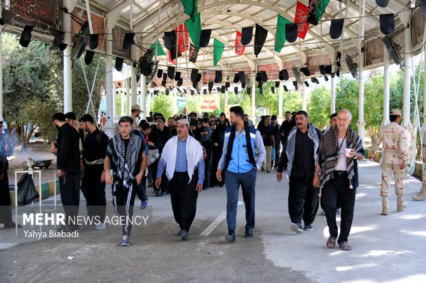 مرز خسروی قدمگاه زائران اربعین حسینی