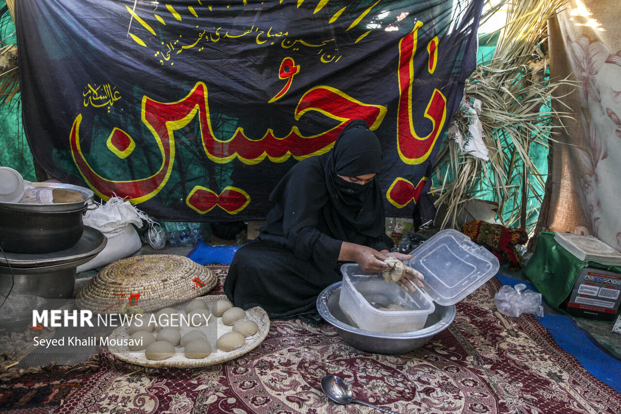 موکب به سادگی زندگی روستایی