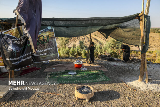 موکب به سادگی زندگی روستایی