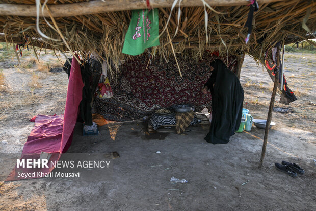 موکب به سادگی زندگی روستایی