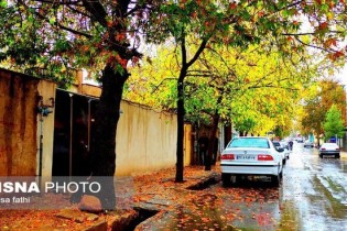 بارش باران در نقاط مختلف کشور/ باد و خاک در  شرق و غرب ایران